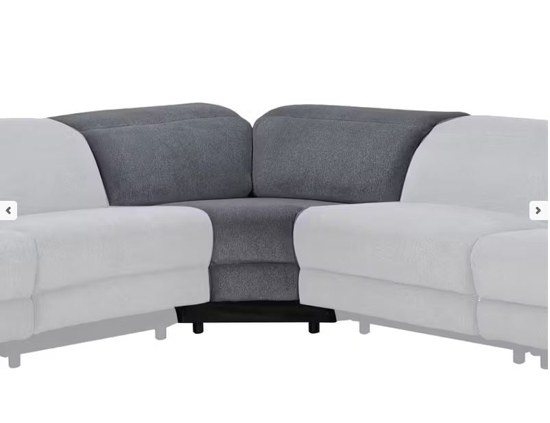 Assisi Grey Sectional Wedge