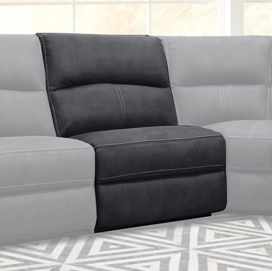 Polaris Slate Sectional Armless Chair