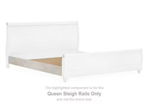 Willowton Queen Sleigh Rails
