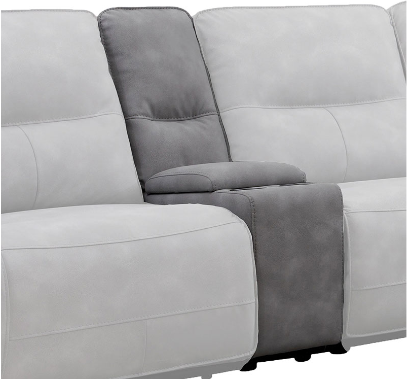 Gladiator Sky Sectional Entertainment Console With Usb Pop-Up