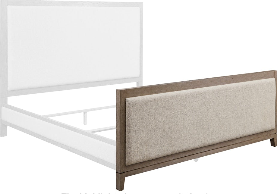 Chrestner King/Cal King UPH Panel Footboard