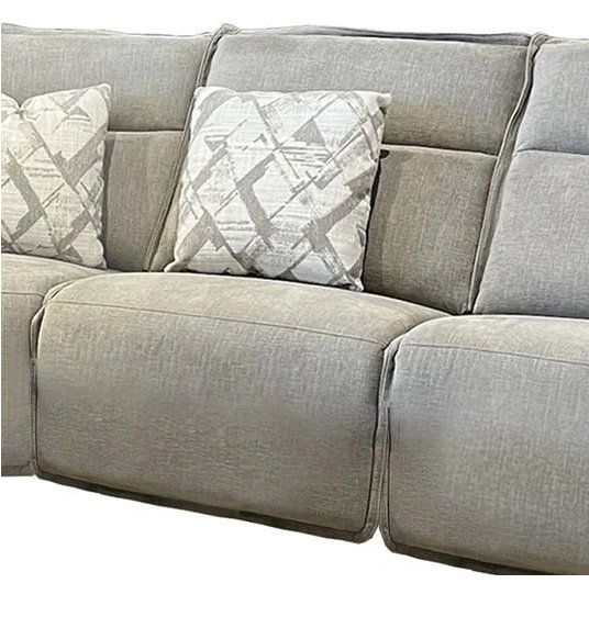 Perimeter Hearth Stone Sectional Power Sectional Armless Recliner