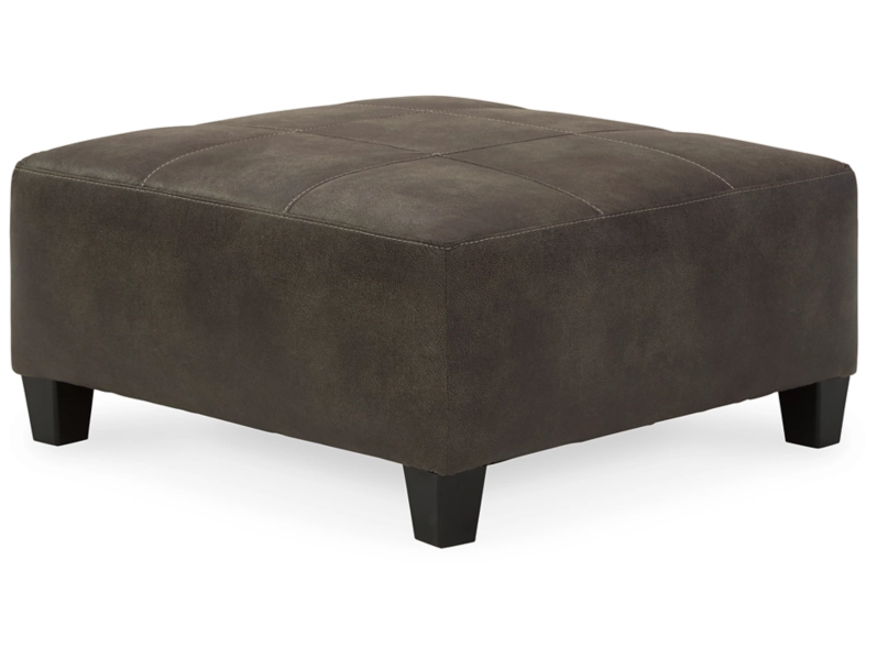 Navi Smoke Oversized Ottoman