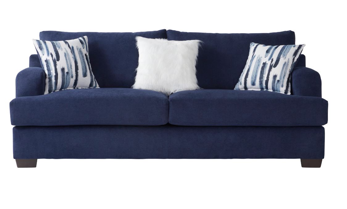 14100 - Cameo Navy Sofa