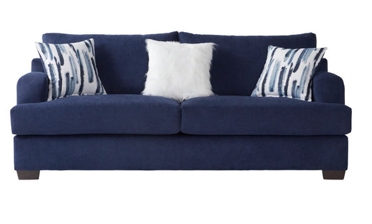14100 - Cameo Navy Sofa