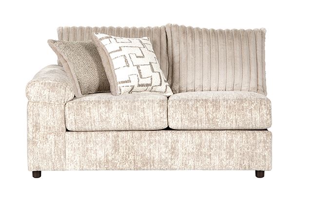 19950 - Galactic Parchment (Sectional) Left Facing 1 Arm Loveseat