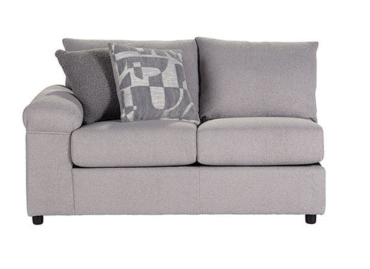 19900 - Cush Nickel (Sectional) Left Facing Loveseat