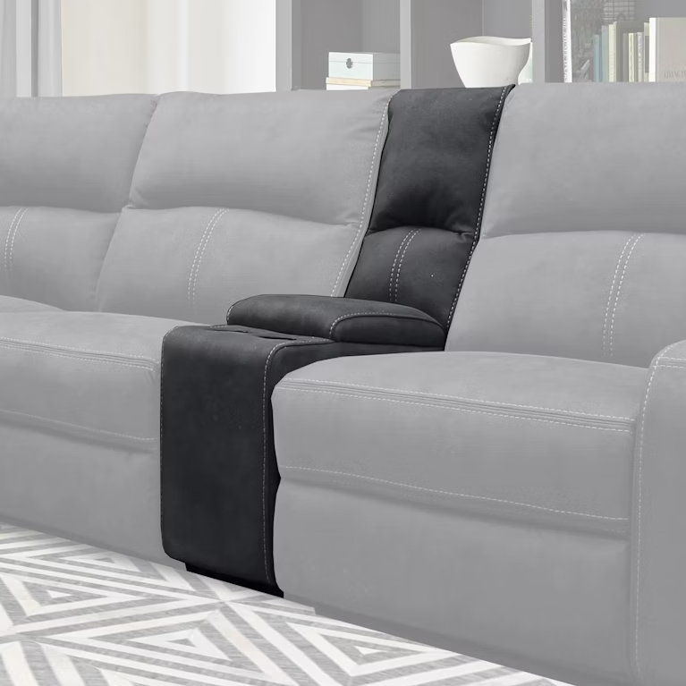 Polaris Slate Sectional Entertainment Console