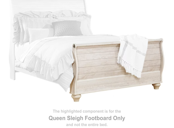Willowton Queen Sleigh Footboard