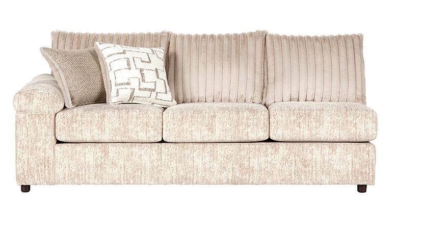 19950 - Galactic Parchment (Sectional) Left Facing 1 Arm Sofa