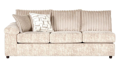 19950 - Galactic Parchment (Sectional) Left Facing 1 Arm Sofa