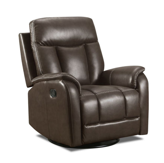 Jamey Chocolate - Swivel Glider Recliner