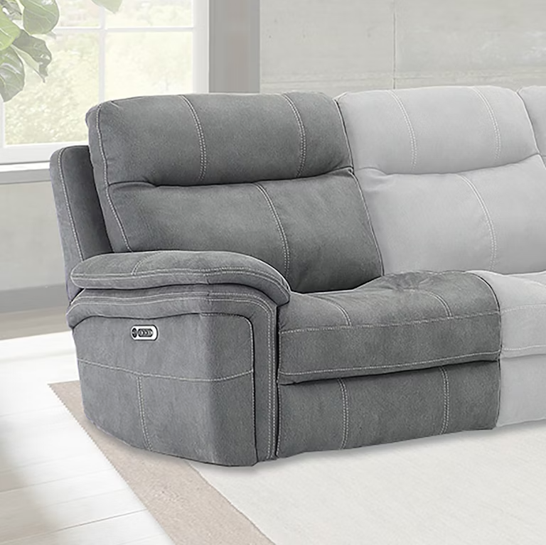 Mason Carbon Sectional Power Sectional Left Arm Facing Recliner