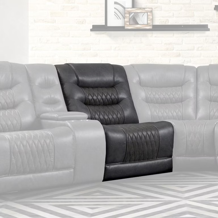 Outlaw Stallion Sectional Armless Recliner