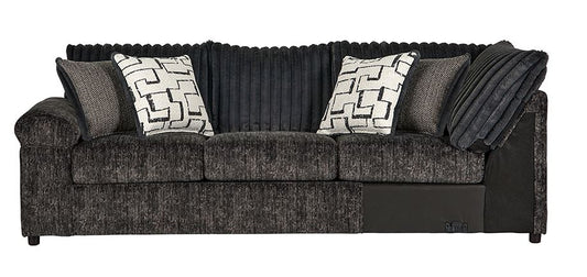 19950 - Galactic Charcoal (Sectional) Left Facing Sectional