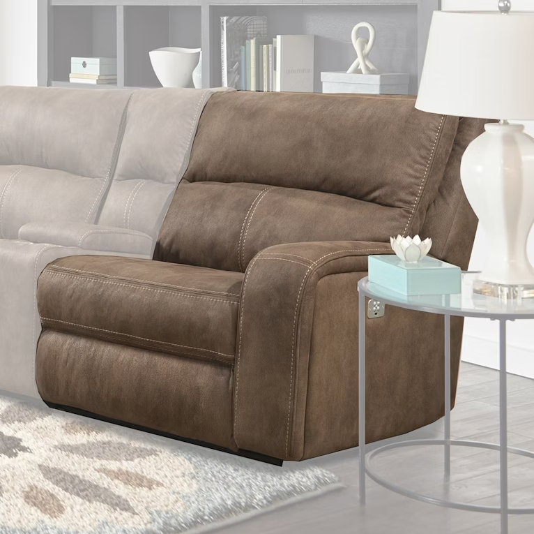 Polaris Kahlua Sectional Power Sectional Right Arm Facing Recliner