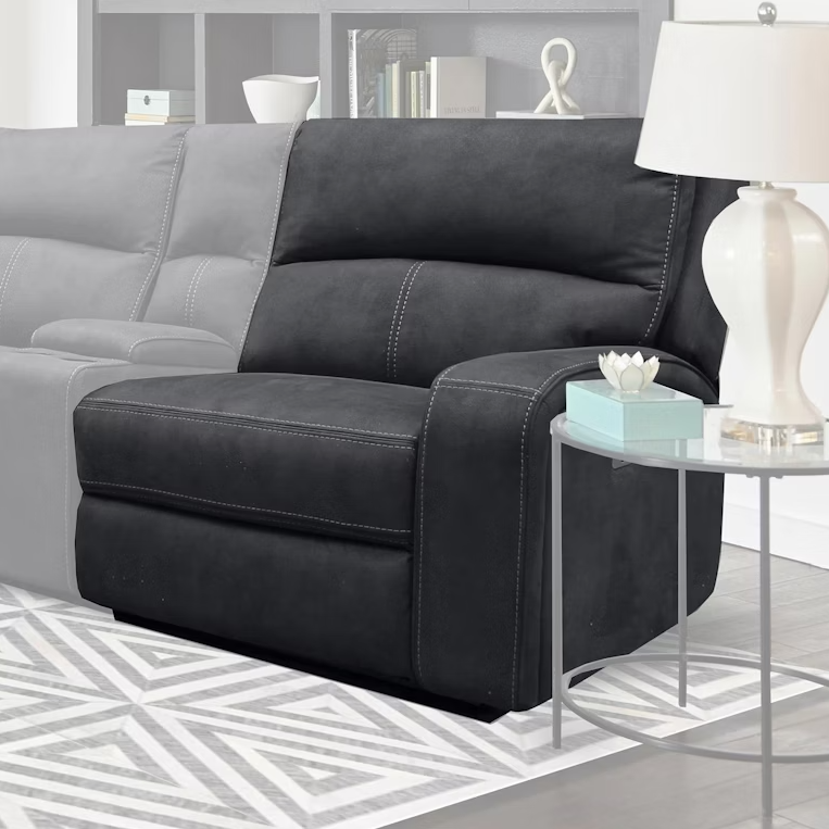 Polaris Slate Sectional Power Sectional Right Arm Facing Recliner