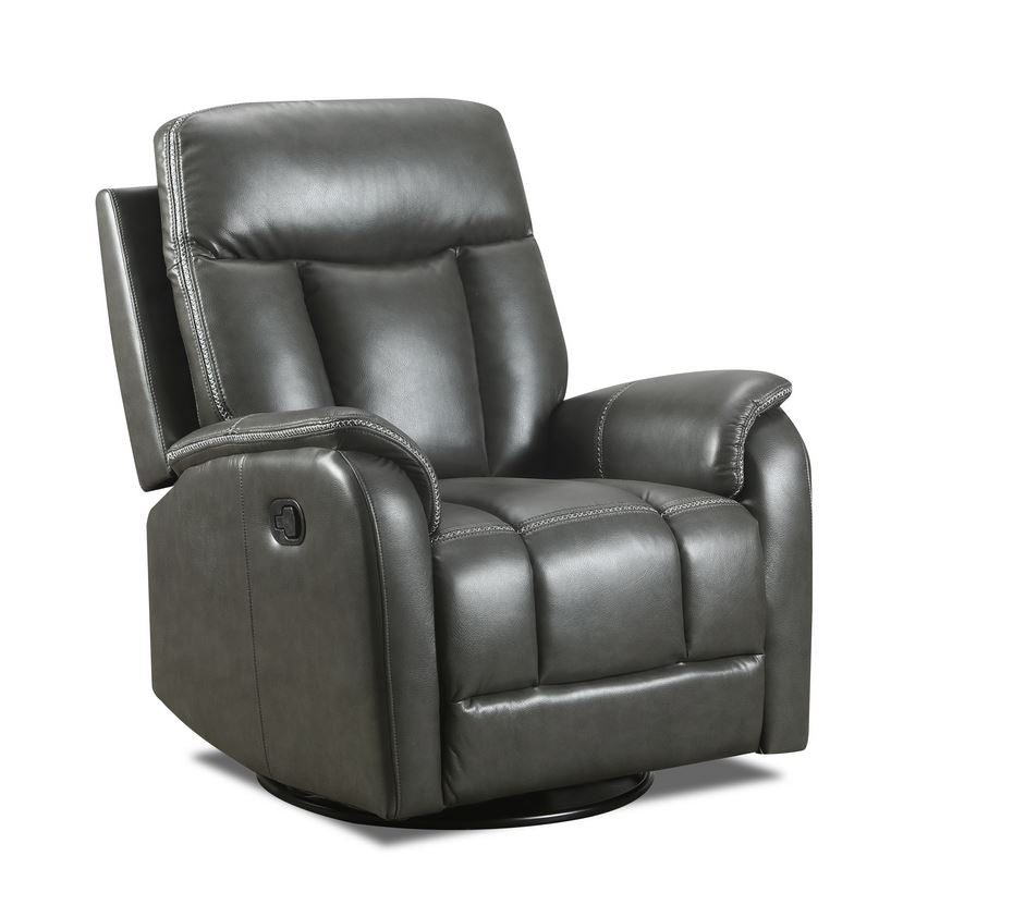 Jamey Charcoal - Swivel Glider Recliner