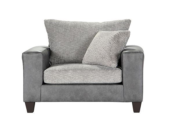 15325 - Buxton Graphite Cuddle Chair