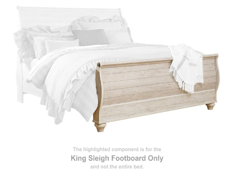 Willowton King Sleigh Footboard