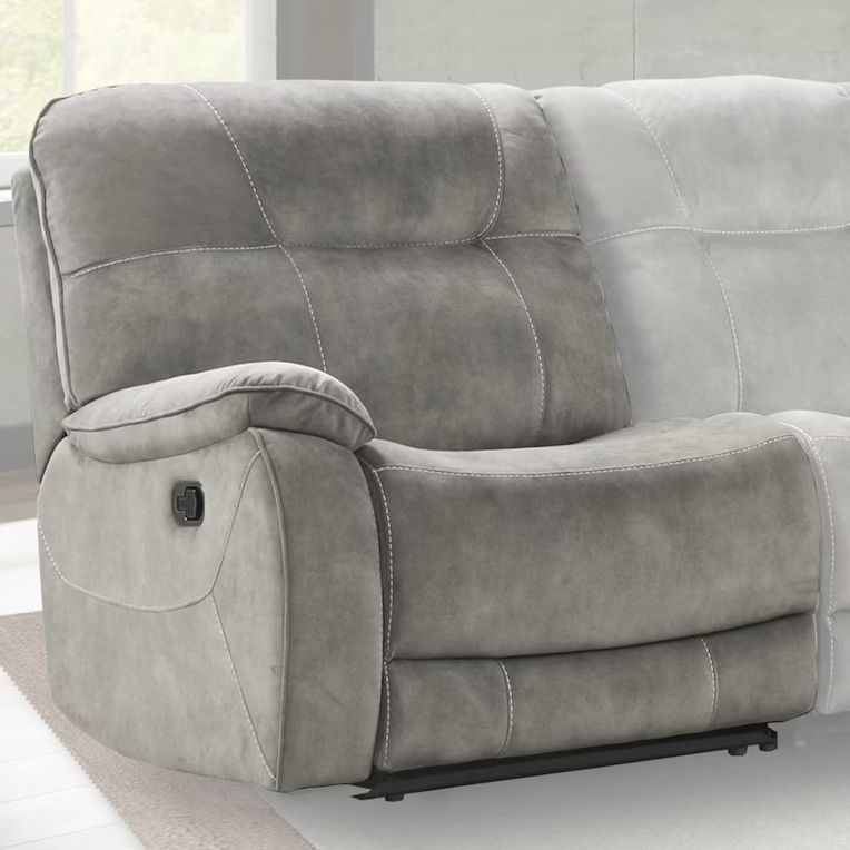 Cooper Shadow Natural Sectional Left Arm Facing Recliner