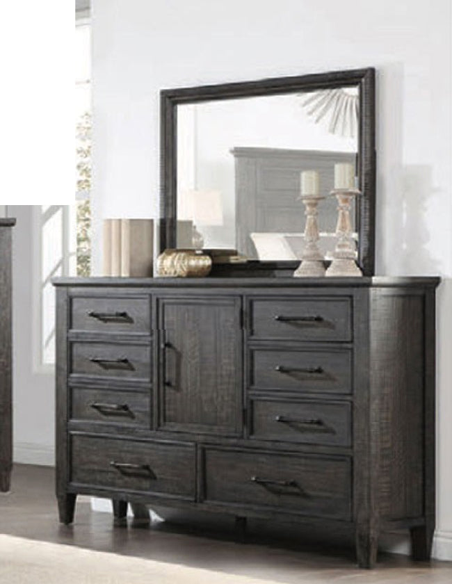 Riverdale Black Dresser & Mirror