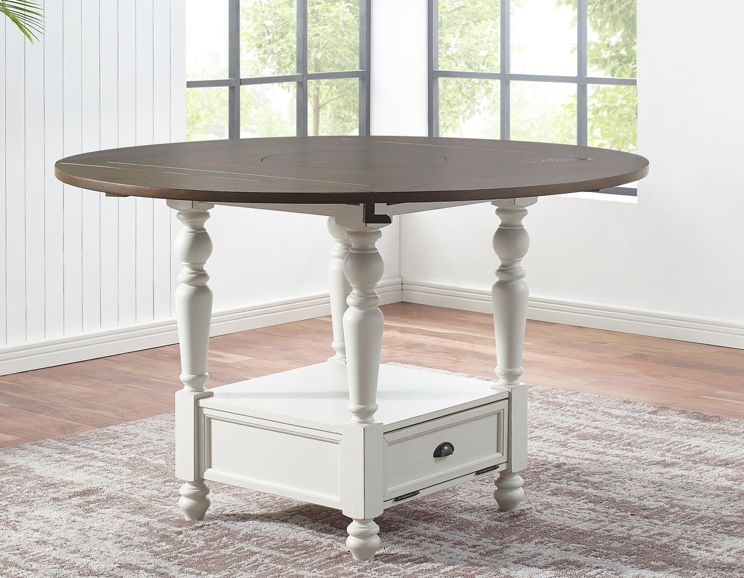 Joanna Two Tone Round Counter Table Top