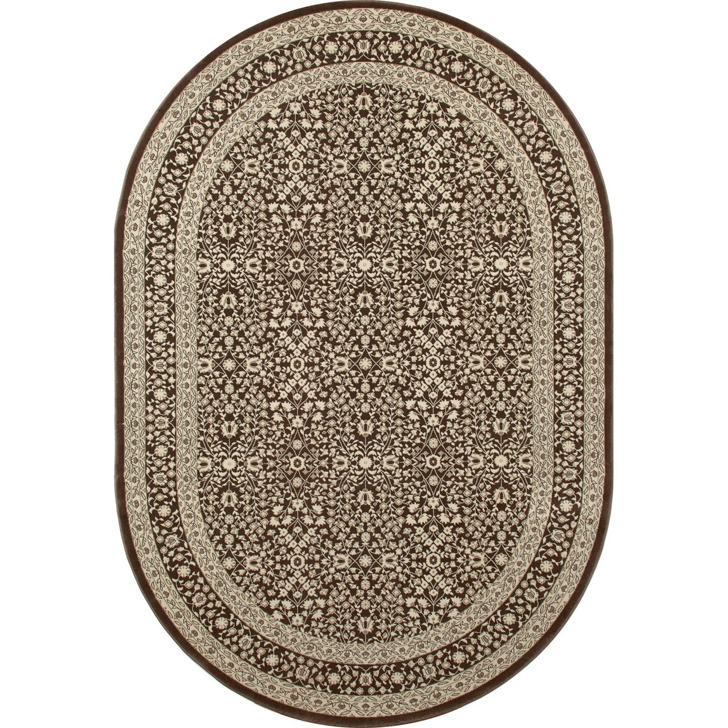 KENSINGTON-AR_00_082-LT.BROWN-OVAL 3.11 x 6.1 -120 x 185