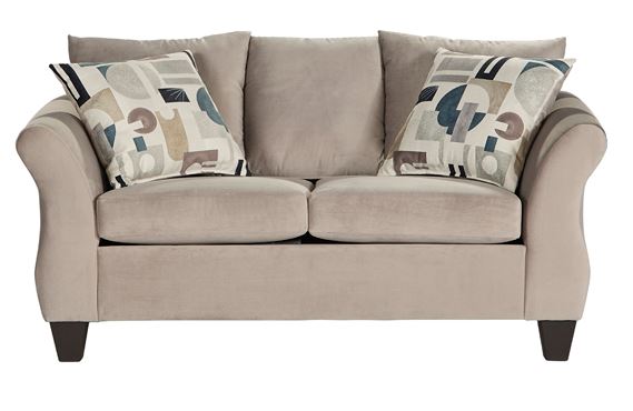 13700 - Josie Platinum Loveseat