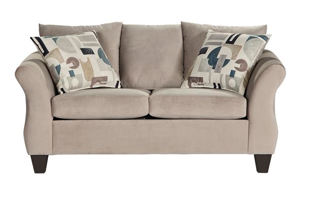 13710 - Josie Platinum Loveseat