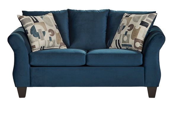 13710 - Josie Cobalt Loveseat