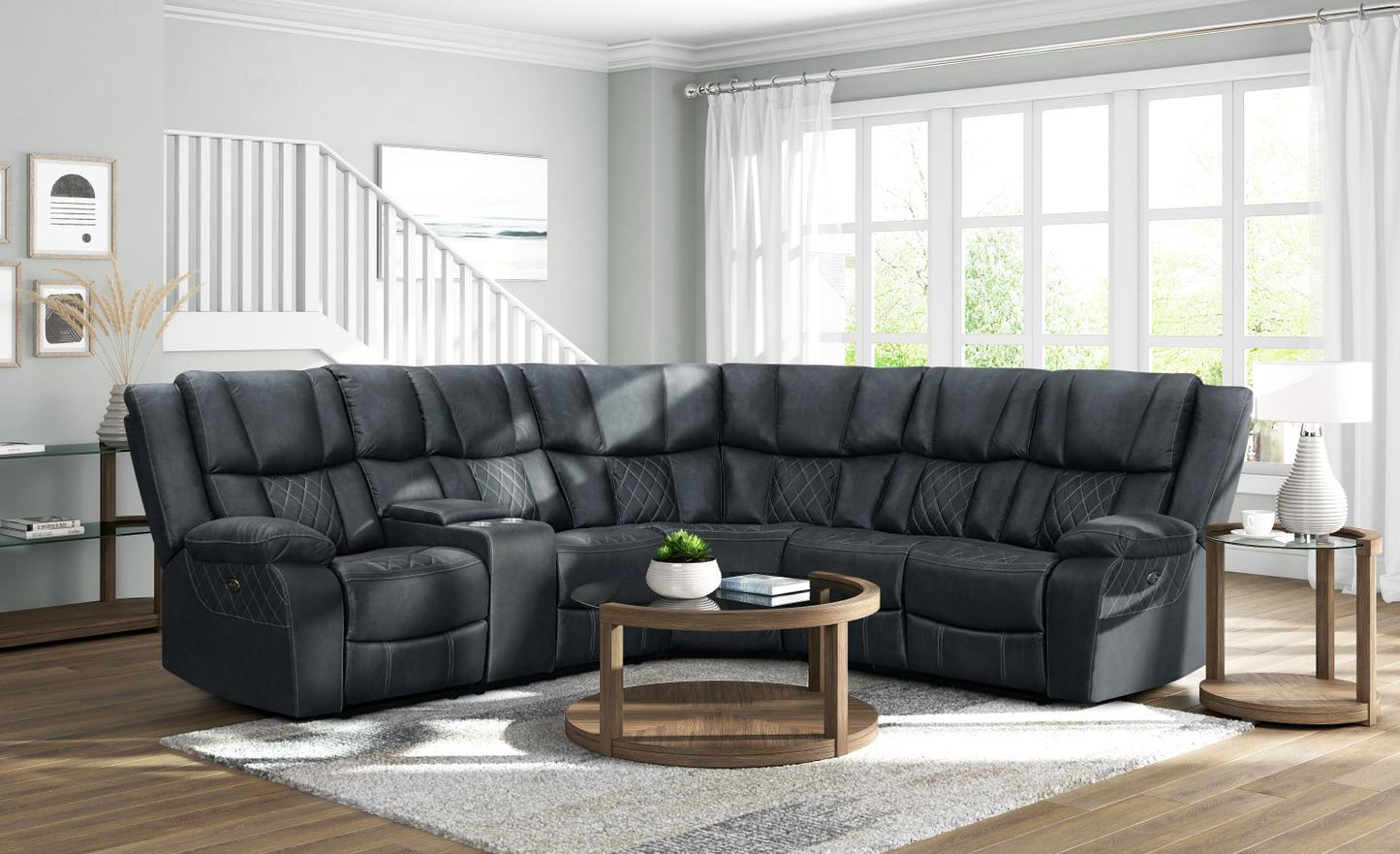 Lux Sectional RAF Lovesest - Ebony