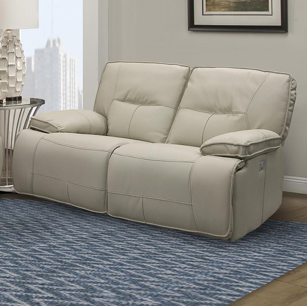 Spartacus Oyster Power Reclining Loveseat