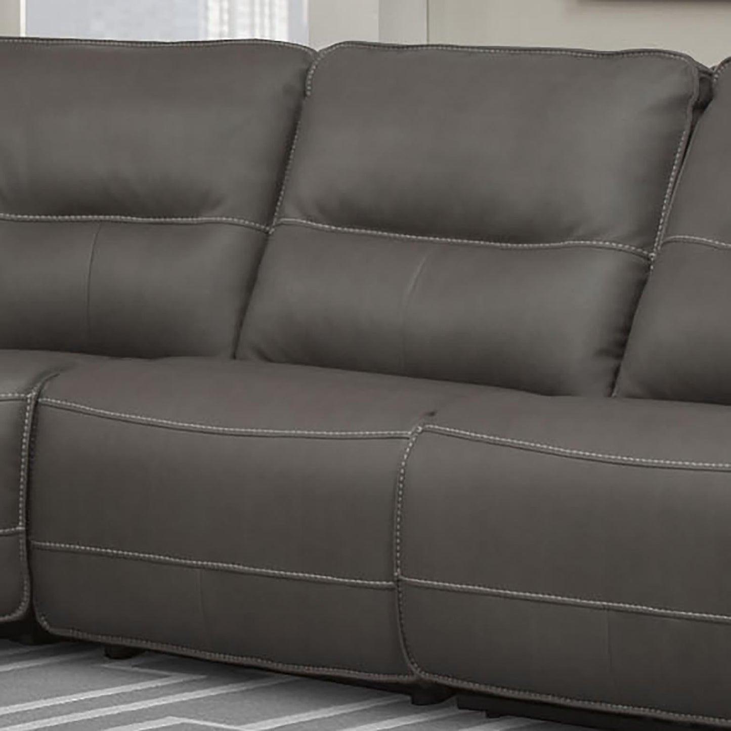 Spartacus Haze Sectional Armless Chair