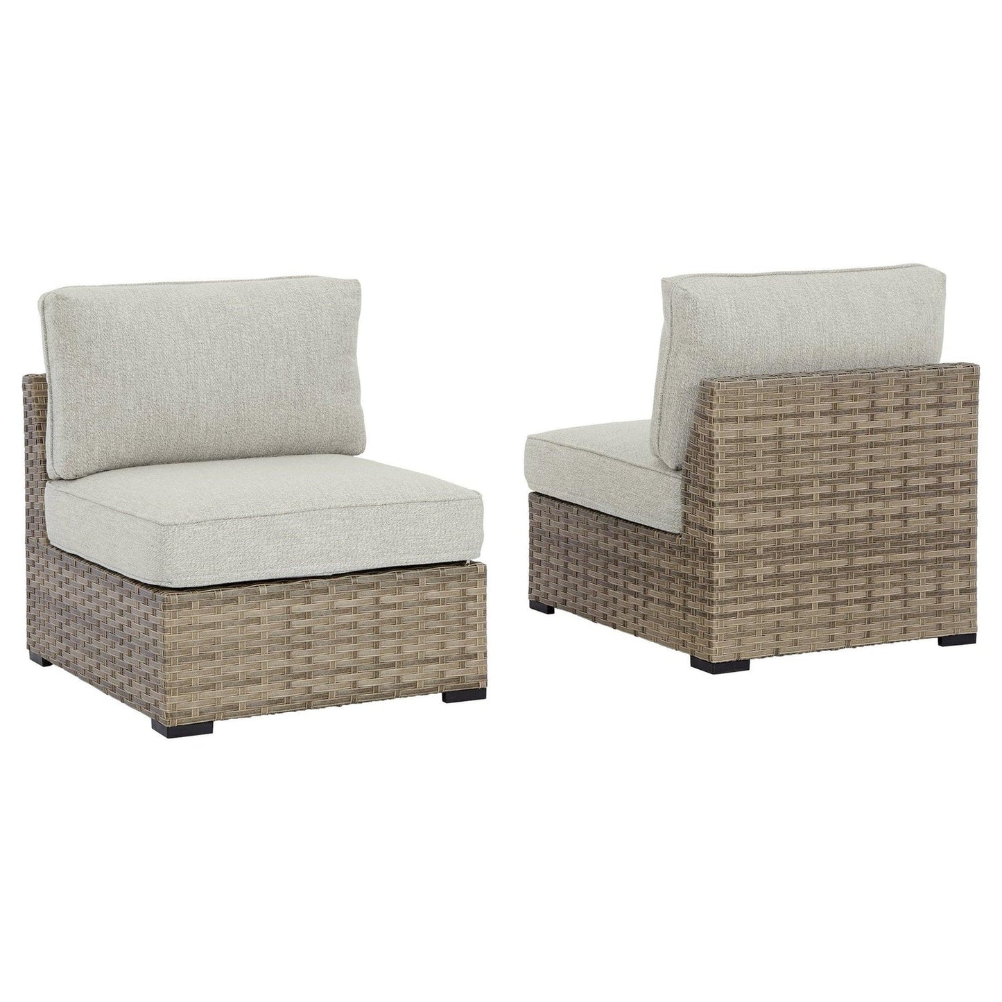 Calworth Armless Chair w/Cushion (2/CN)
