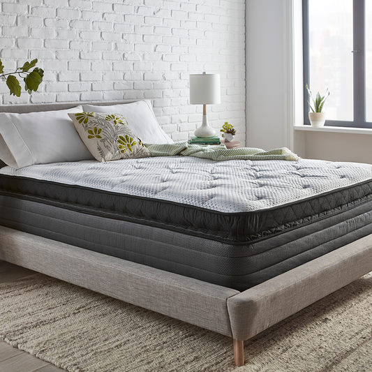 Graphite Ice, Pillow Top, Plush (PIS125)