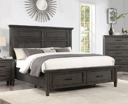 Riverdale Black King Panel Headboard