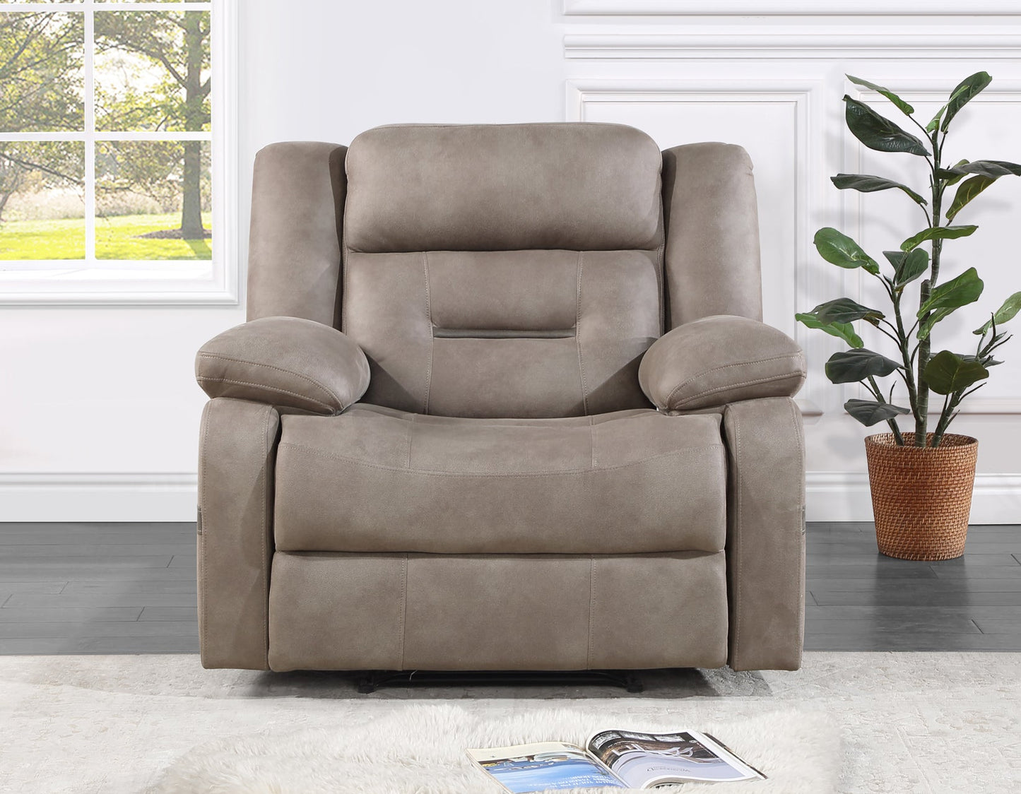 Abilene Recliner Chair Tan Manual