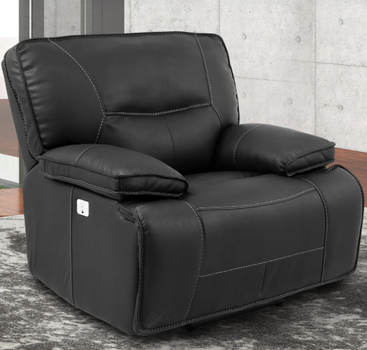 Spartacus Black Power Recliner