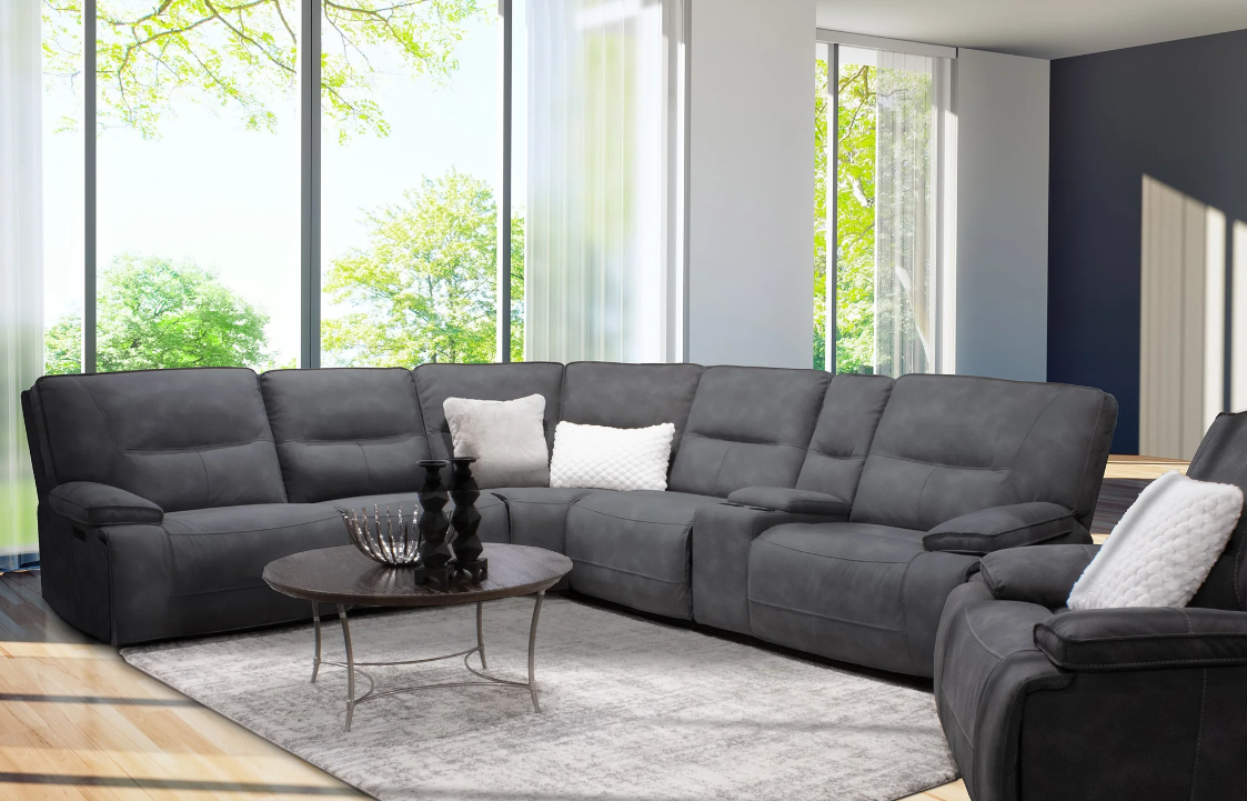 Gladistor Cobalt Sectional Armless Chair