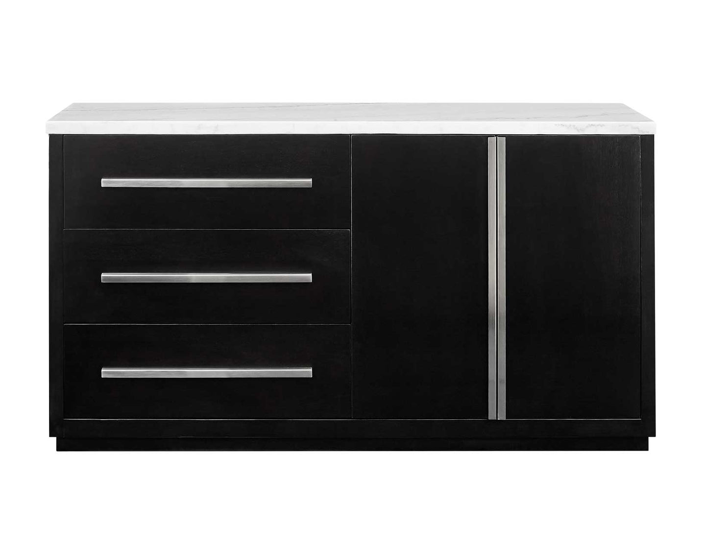 Camila White Marble Top Server