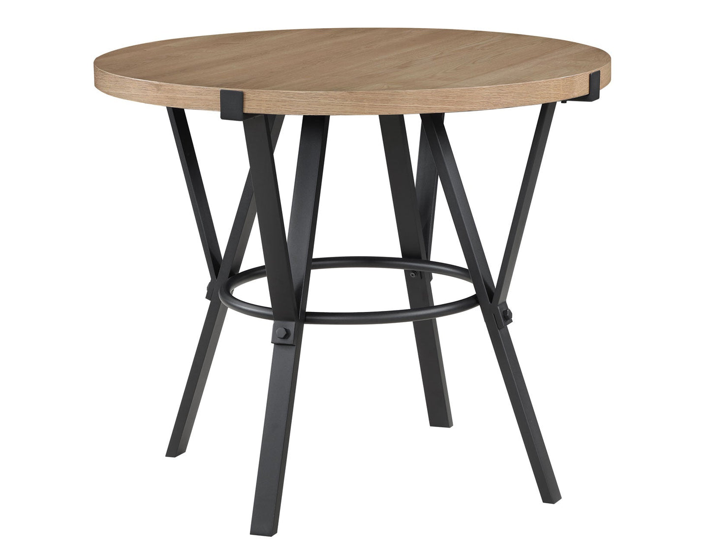 Magnolia Black Round Counter Table