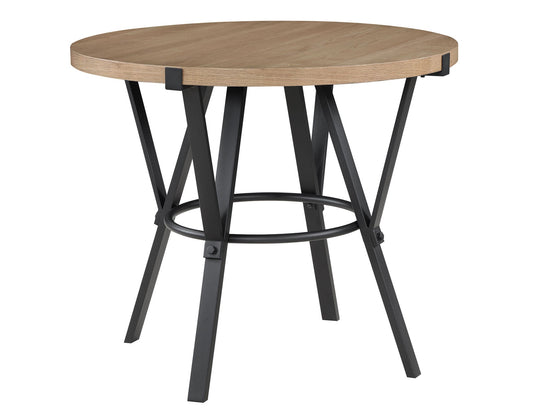 Magnolia Black Round Counter Table