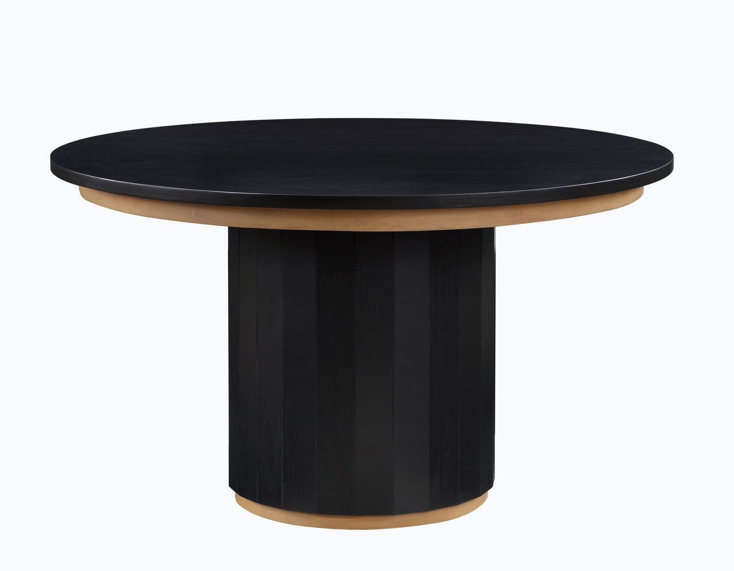 Magnolia Black Round Table Top