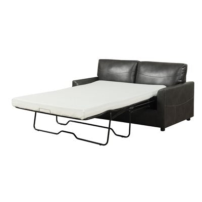 FULL SLEEPER W/GEL FOAM MATTRESS-DARK GREY