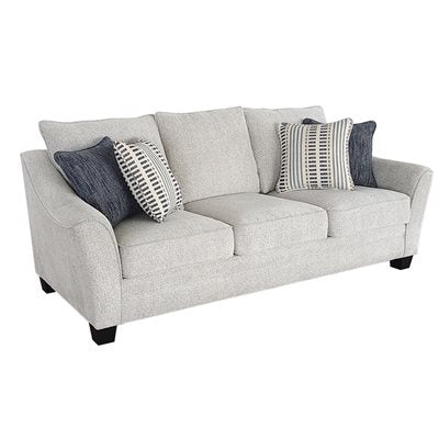 U3817 SOFA W/ 4 PILLOWS - GRAY