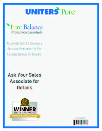 UNITERS acrylic Pure Balance check list  & brochure Holder