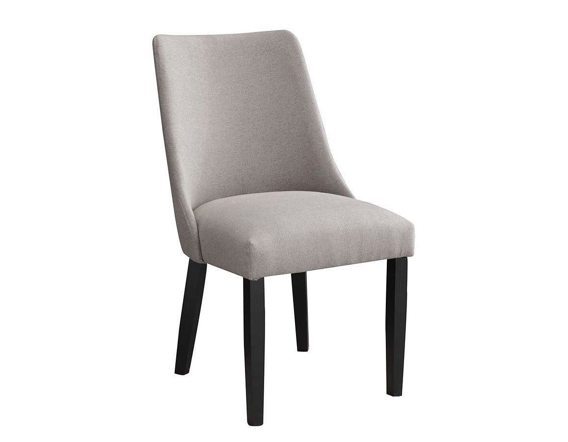 Xena Gray Upholstered Side Chair