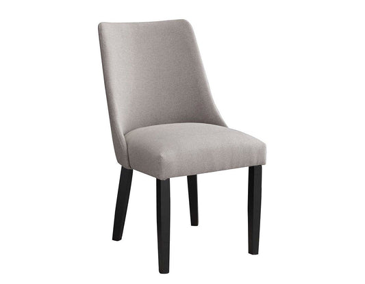Xena Gray Upholstered Side Chair