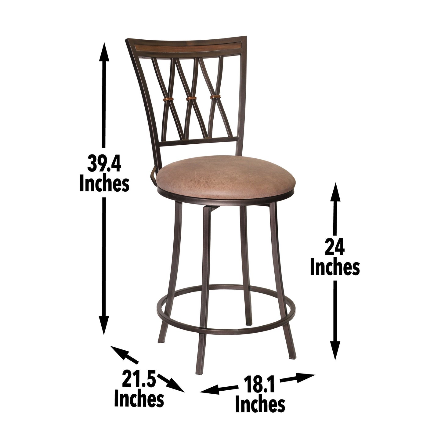 Sedona Swivel Counter Stool